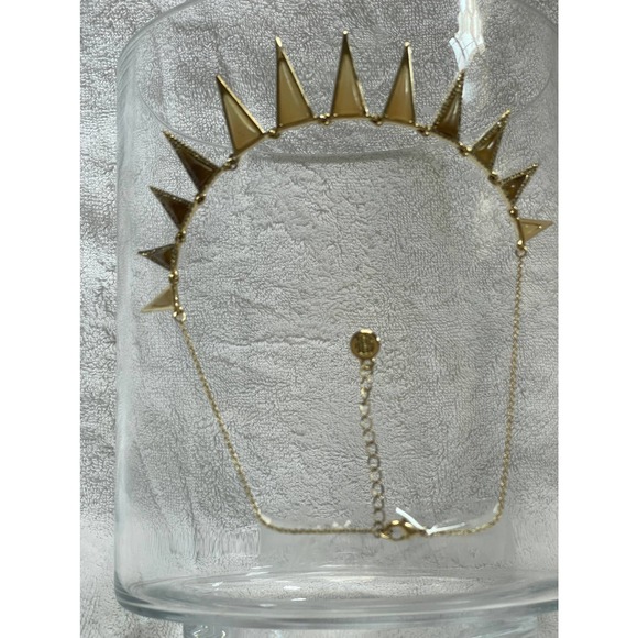 House of Harlow Echelon Collar Necklace in Gold - Picture 4 of 12